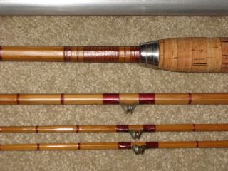 Vintage H L Leonard 8 Bamboo Fly Fishing Rod Extra Tip