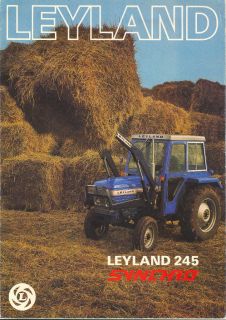 Leyland 245 Synchro Tractor Sales Brochure