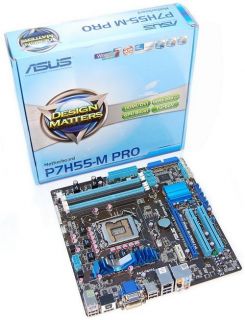ASUSTeK Computer P7H55 M Pro LGA 1156 Intel Motherboard