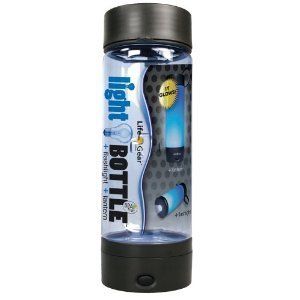 Life Gear Light Bottle Flashlight Lantern Water Bottle
