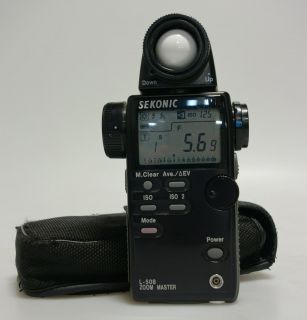 Sekonic L 508 Zoom Master Light Meter