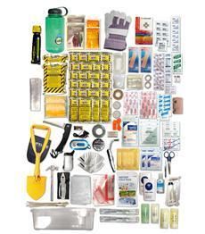 Lifeline 59 Piece Emergency Distaster Preparedness First Aid Kit New
