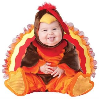 Lil Gobbler Turkey Infant Baby Costume 12 to 18 Months Halloween