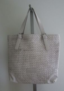 Liebeskind Berlin Monia Woven Leather Tote in Grey $358