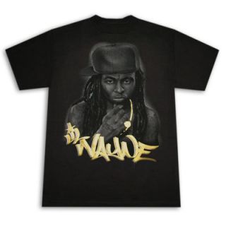 Lil Wayne Gold Logo Shirt New Rap Hip Hop