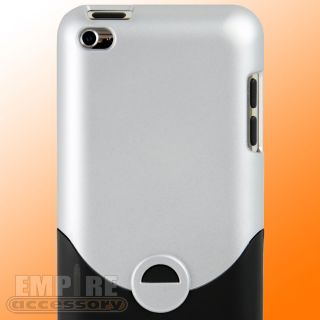 Silver Hard Case for Apple iPod Touch iTouch 4G 4th Gen Generation