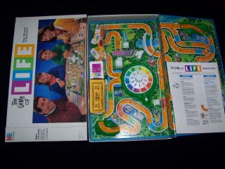The Game of Life 1991 Vintage Boardgame 100 Complete Board Game