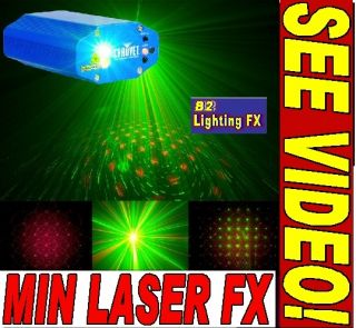 Chauvet MIN Laser FX DJ Light Dance Floor Effect Mini