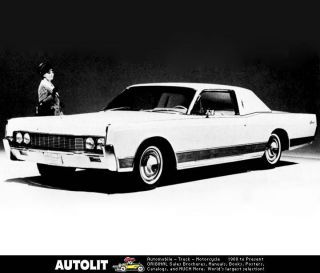 1965 Lincoln Coronation Coupe Factory Photo