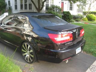 Lincoln MKZ Painted Roof Line Spoiler Wing Trim 3M Tape Install 2006