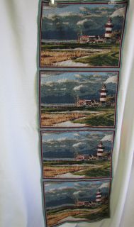 Linda Hartough 18th Hole Harbour Town Links Golf Tapestry Fabric