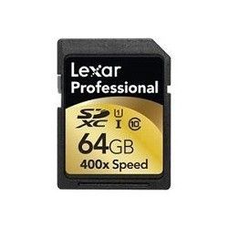 Lexar 64 GB Professional 400x SDHC UHS I Card