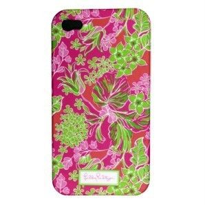 Lilly Pulitzer Cell Phone NIP iPhone Cover 4G Luscious