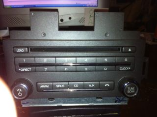 2008 2009 2010 2011 LINCOLN MKS 6 DISK CD CHANGER SIRIUS RADIO 8A5T
