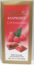 Lindt Raspberry Milk Chocolate Bar 3 5 Oz