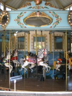 28 Foot Wood Carousel from Lincoln Park
