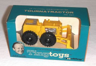 Vintage 1959 Hubley Tiny Toys Art Linkletter Construction Toy Tourna