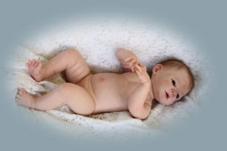 reborn doll PROTOTYPE SHEILA MICHAEL, anatomically correct baby girl