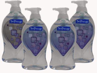 Softsoap Liquid Hand Soap Clear 8 5 oz in Decorative Pumps Pack of 4