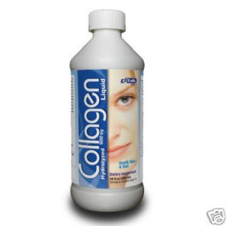 Liquid Collagen Vitamin C 4 500mg per Serving 1oz 16oz Bottle