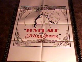 Linda Lovelace Meets Devil in Miss Jones Movie Poster