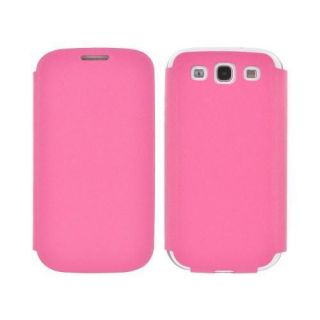 Hot Pink Geeks Protection Line Snazzy Galaxy S3 Diary Flip Case w Card