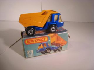 Vintage Lesney Matchbox Atlas Truck Dump Tipper 23
