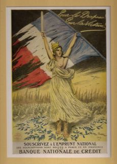 WWI Liberty Loan Poster European Theme 1919