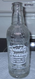 ACL Soda Bottle from Logansport Indiana Coca Cola 8 Oz