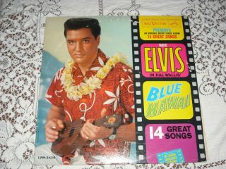Elvis Presley Blue Hawaii 1962 Stereo RCA 2426 VG