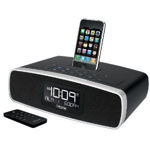 iHome IP92 IP92BZ Dual Alarm Clock Radio for iPod Black