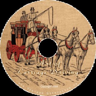 of Carriage Driving 1894 Lessons on CD by Vintage Literature