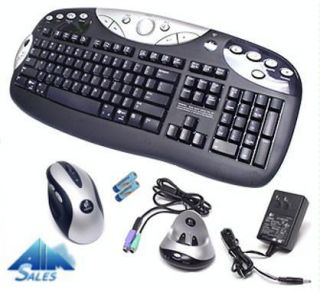 Logitech Cordless MX Duo Wireless MX700 Mouse Wireless Elite Keyboard