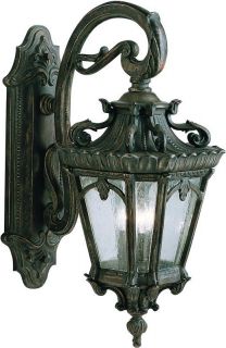 Kichler 9358LD Londonderry Rustic Country 3 Light Outdoor Wall Sconce