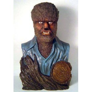 Universal Monsters Lon Chaney Jr as The Wolfman Bust Bank