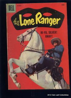 1958 Dell Comic Book Lone Ranger 112 Photo Cover 1st Clayton Moore