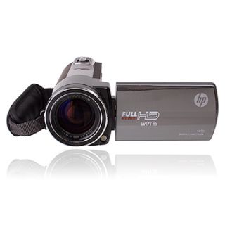 HP T450 Wireless HD Camcorder with Live Streaming Video Wi Fi