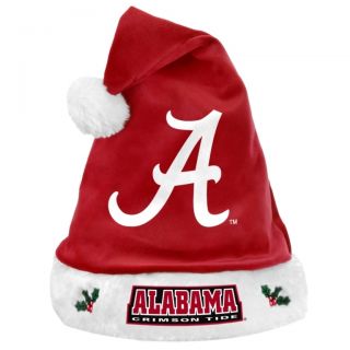NCAA Football 2012 Team Logo Plush Christmas Santa Hat Pick Your Team
