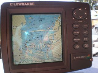 Lowrance LMS 337C DF GPS Receiver Modified