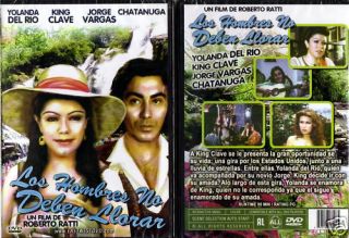 Los Hombres No Deben Llorar Spanish DVD Slim Case New