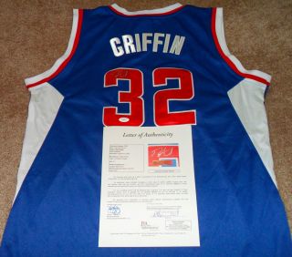Blake Griffin Signed Los Angeles Clippers Jersey JSA LOA X29172