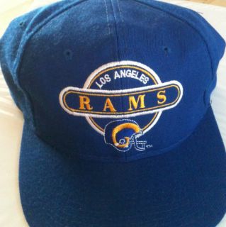 Vintage NFL Los Angeles Rams Logo 7 Snapback One Size Fits All Free