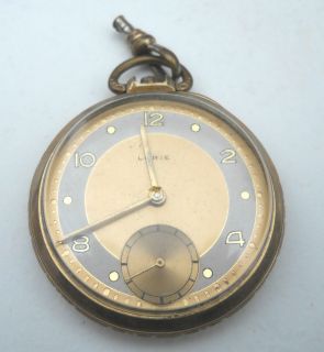 Lorie Swiss 15 Ruby Jewels Pocket Watch…Old Watch
