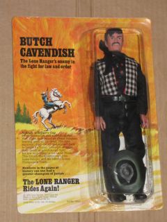 70s Lone Ranger Marx Gabriel Butch Cavendish Doll MOSC