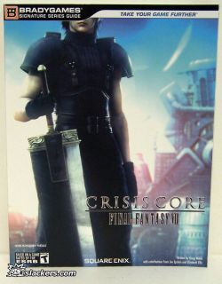 Crisis Core Final Fantasy VII PSP Strategy Guide Great Shape