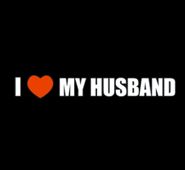 Love My Husband T Shirt Large Funny College Wife Anniversary Gift L
