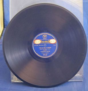Scarce Blue Wax Lucienne Boyer in French Record
