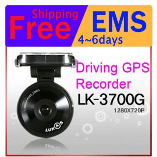lukas LK 3700G 16GB Vehicle Full HD Car Black Box Drive GPS Recorder