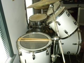 Vintage Ludwig Rocker Drum Set