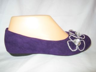 Girls Purple Flat Shoes US Youth Size 9 4 Link